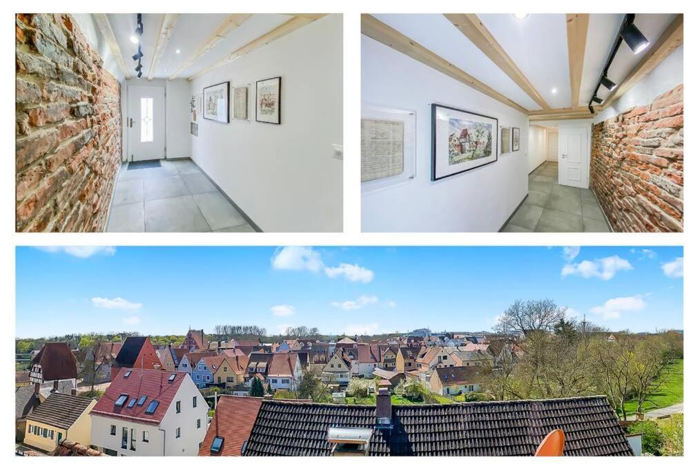 Stylisches Apartment Mit Terrasse In Der Altstadt Von Donauwörth Exterior foto